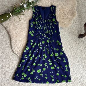 Banana Republic Blue and Green Dress